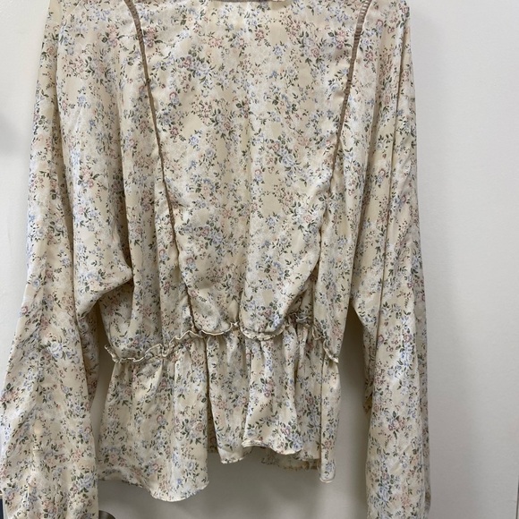 Sienna Sky Womens peasant boho blouse size xl - Picture 1 of 5